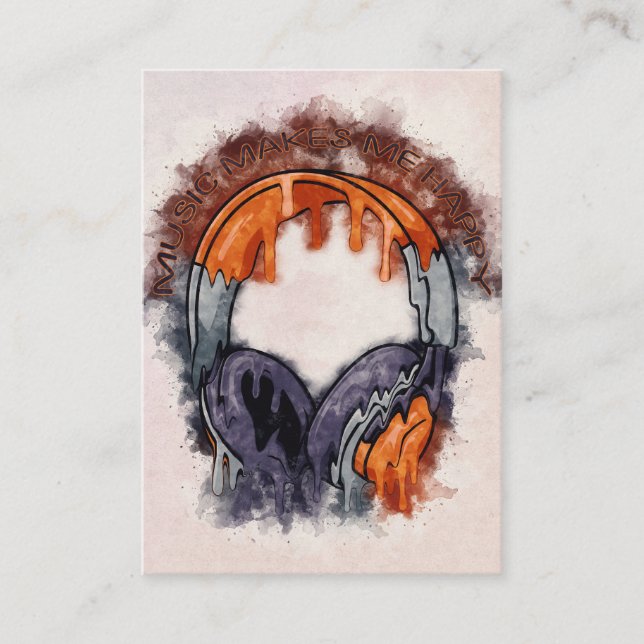 Visita Tarjeta de presentación electrónica Jockey sobre d (Anverso)