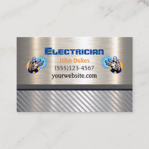 Visita Tarjeta de presentación electrónica Metalizado Han