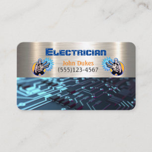 Visita Tarjeta de presentación electrónica Metalizado Han