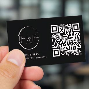 Visita Tarjeta de Presentación Empresarial con Código QR