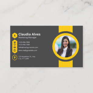Visita Tarjeta de presentación estándar, 3,5" x 2,0"