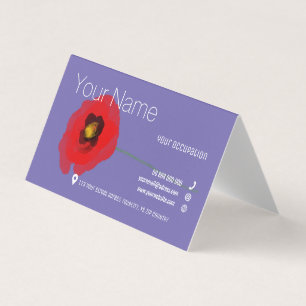 Visita Tarjeta de presentación estándar de la colecció