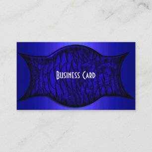Visita Tarjeta de Presentación Exótico Africano Azul Rico