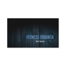Tarjeta de presentación Fitness Trainer Business C