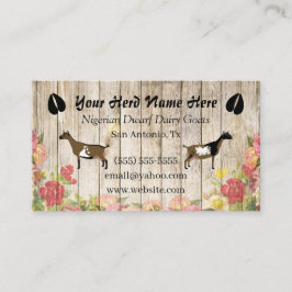 Visita Tarjeta de presentación Floral Nigeriana Dwarf Dai