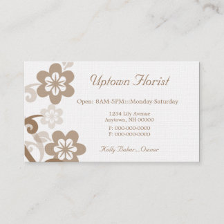 Visita Tarjeta de presentación Fun and Flirty Floral, Moc