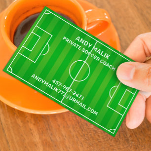 Visita Tarjeta de presentación Futball de fútbol
