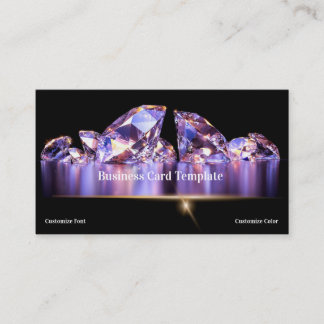 Visita Tarjeta de presentación Gemstones Jewelry Diamonds