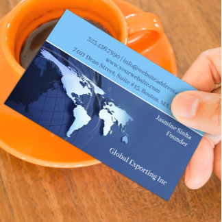Visita Tarjeta de presentación global