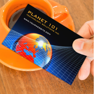 Visita Tarjeta de presentación Globe