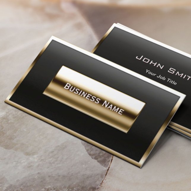 Visita Tarjeta de presentación Gold Label de Luxury (Subido por el creador)