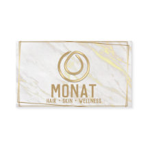 Tarjeta de presentación Gold Monat 2