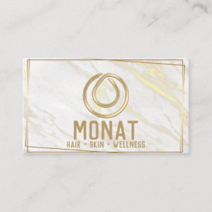 Visita Tarjeta de presentación Gold Monat 2