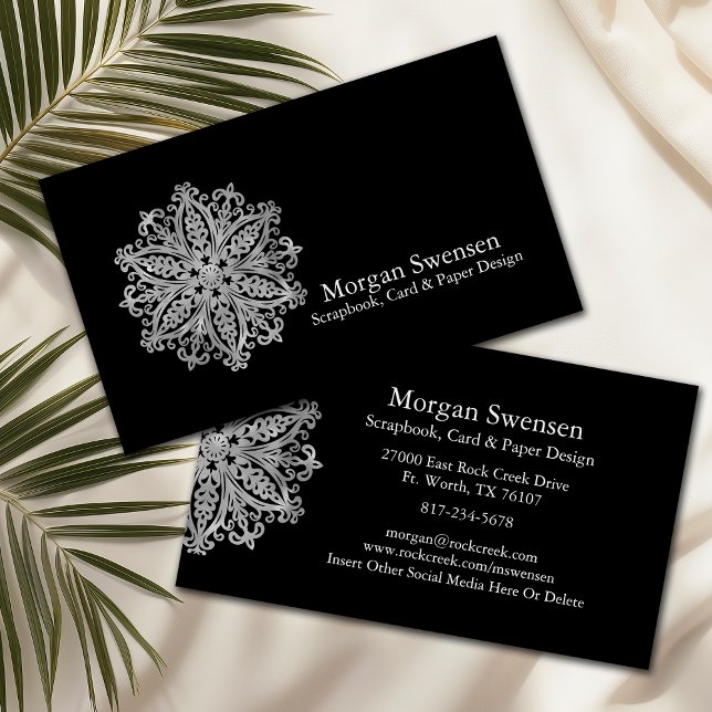 Visita Tarjeta de presentación gráfica moderna de Mandala (Subido por el creador)