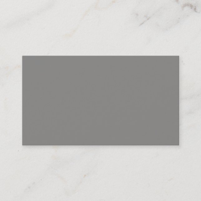 Visita Tarjeta de presentación Gris Light Pastel (Anverso)