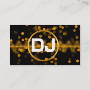 Visita Tarjeta de presentación Guay Modern DJ Music Club