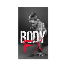 Tarjeta de presentación Guay Personal Trainer Gym 