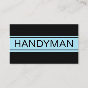 Visita Tarjeta de presentación Handyman Stripe