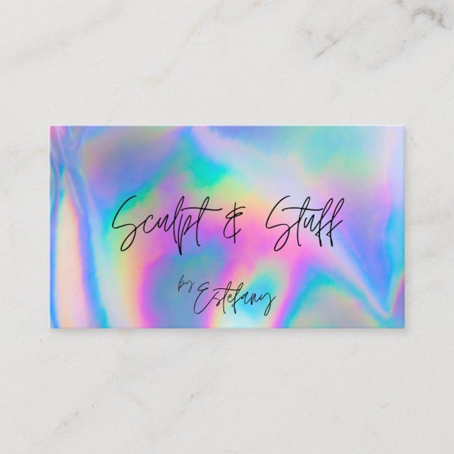 Visita Tarjeta de presentación Holo (Anverso)