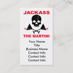 Visita Tarjeta de Presentación - JACKASS, El Barman