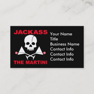 Visita Tarjeta de Presentación - JACKASS, El Barman