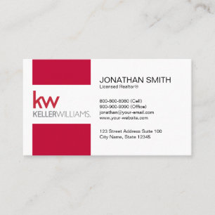Visita Tarjeta de presentación Keller Williams