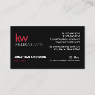 Visita Tarjeta de presentación Keller Williams