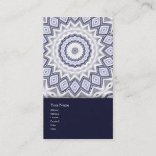 Visita Tarjeta de presentación ligera Flake Mandala