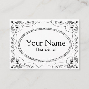 Visita Tarjeta de presentación/llamada