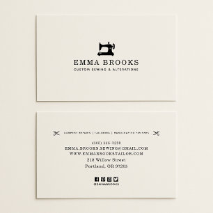 Visita Tarjeta de presentación, logotipo, iconos de SM