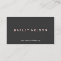 Tarjeta de presentación LUXE Nº 1 de ALTA MODA