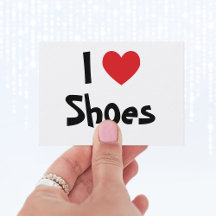 Tarjeta de Presentación Me Encantan los Zapatos