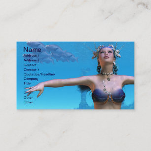 Visita Tarjeta de presentación Mermaid Dreams