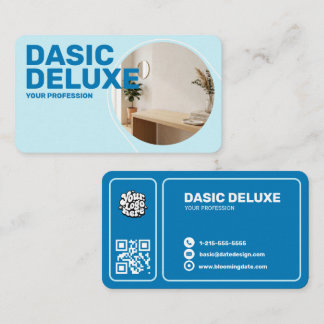 Visita Tarjeta de presentación minimalista con logotipo y