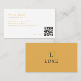 Visita Tarjeta de presentación minimalista | Diseño con c