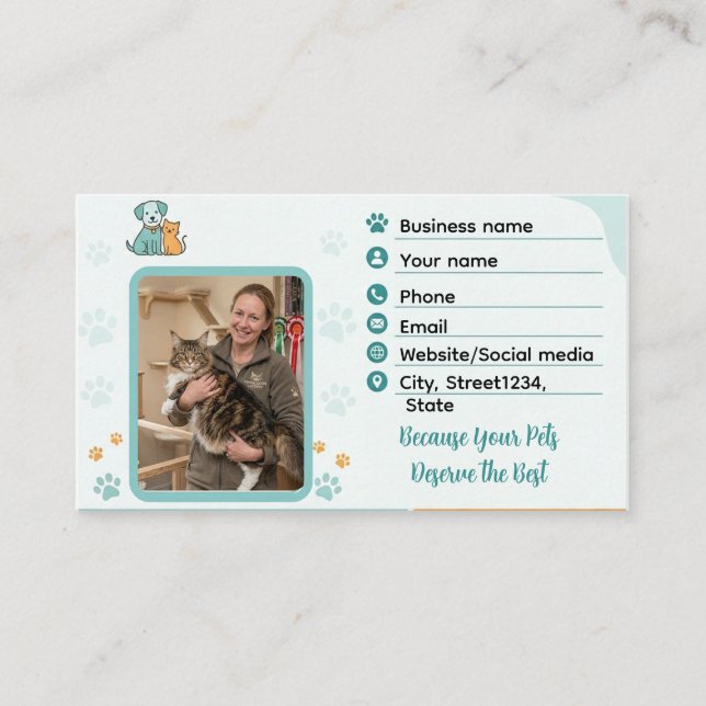 Visita Tarjeta de presentación minimalista personalizada  (Anverso)