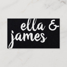 Visita Tarjeta de presentación Minimalista Personalizado 