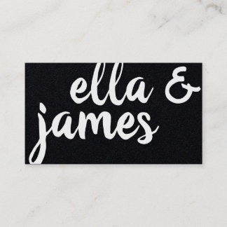 Visita Tarjeta de presentación Minimalista Personalizado 