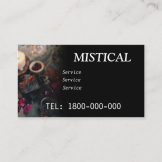 Visita Tarjeta de presentación MISTICAL DE LECTURA DE TAR