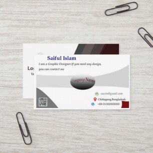 Visita Tarjeta de presentación MOdel