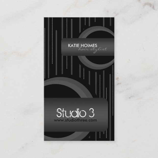 Visita Tarjeta de presentación moderna (Anverso)