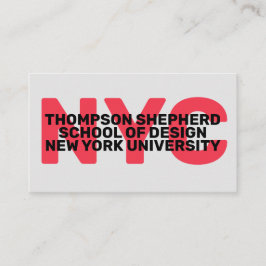 Visita Tarjeta de presentación moderna