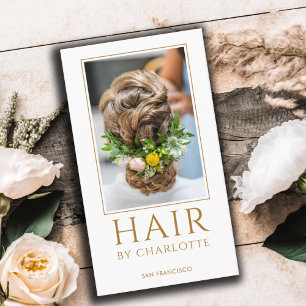 Visita Tarjeta de presentación moderna con estilo de cabe