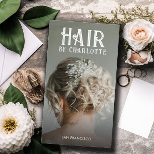 Visita Tarjeta de presentación moderna con estilo de cabe