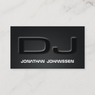 Visita Tarjeta de presentación moderna de DJ profesional