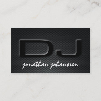 Visita Tarjeta de presentación moderna de DJ profesional