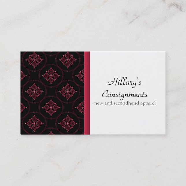 Visita Tarjeta de presentación moderna de extravagancia,  (Anverso)