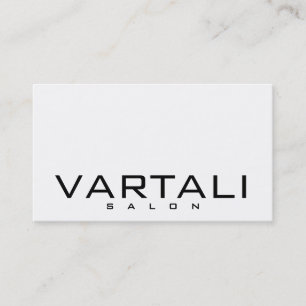 Visita Tarjeta de presentación moderna en blanco y negro