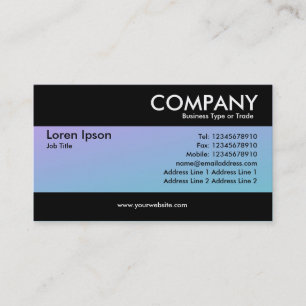 Visita Tarjeta de presentación moderna - Gradientes bland