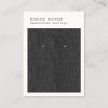 Tarjeta de presentación moderna para el juego de l